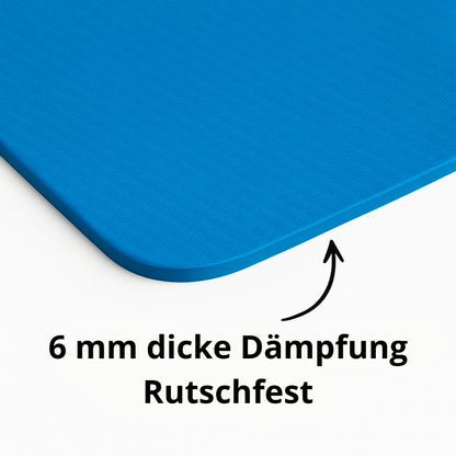 Yoga Matte 6 mm - Blau