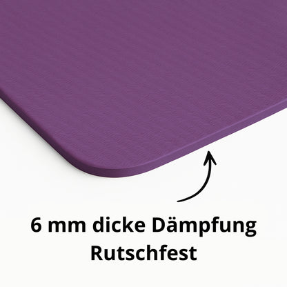 Yoga Matte 6 mm - Lila