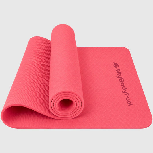 Yoga Matte 6 mm - Dunkelrosa