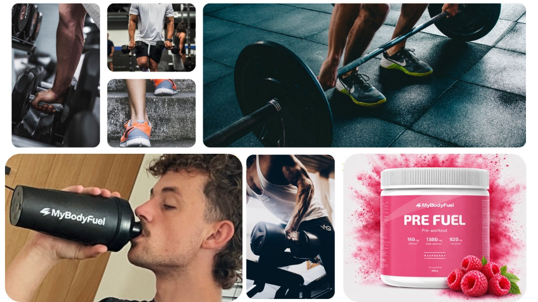 pre-workout met framboos smaak